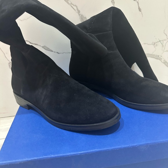 Stuart weitzman Black Suede Women's Knee Boots - Picture 1 of 6